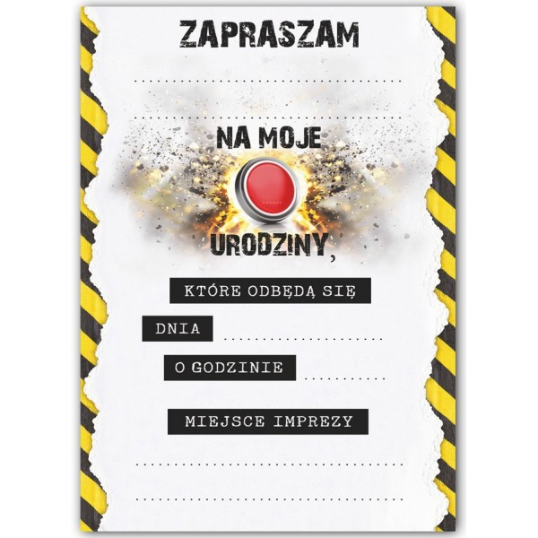 Zaproszenie Na Urodziny Antalexpolicenciaslatamco