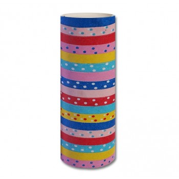 Serpentyna papierowa / kropki / paski Serpentyna papierowa / kropki / paski