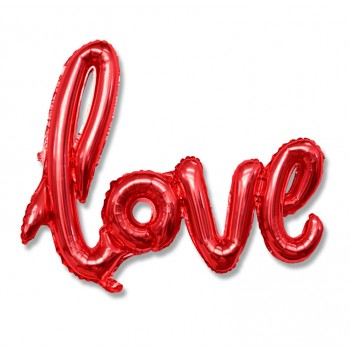 Love / napis balon foliowy 79 cm Love / napis balon foliowy 79 cm