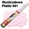 Wystrzałowe konfetti / wyrzutnia płatków 60 cm (różowe)