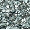 Cekiny metaliczne srebrne łamane 6 mm /15 g