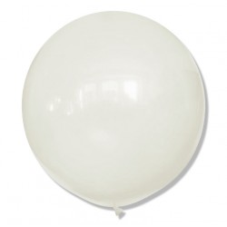 Balon Gigant 90 cm / biały 25 szt.