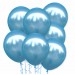 Balon metaliczny 30 cm BLUE niebieski / mocny/100 szt.