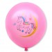 Balon dekoracyjny, różowy / tęczowy  jednorożec 100 szt.
