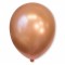 Balon chromowany 30 cm ROSE GOLD / r&oacute;żowe złoto / 100 szt.