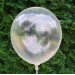Balon krystaliczny przeźroczysty / krystaliczny 30 cm  /100 szt.